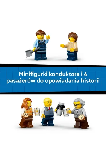 LEGO City Retro poci�g z lokomotyw� parow� 60511