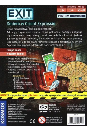 Exit: �mier� w Orient Expressie Galakta