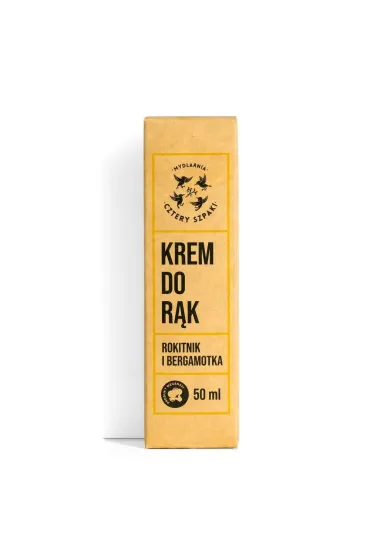 Mydlarnia 4 Szpaki Krem do r�k rokitnik i bergamotka 50 ml