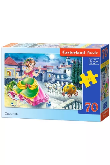 Puzzle 70 el. Kopciuszek Castorland