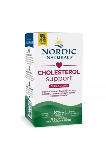 Nordic Naturals Cholesterol Support Suplement diety 60 kaps.