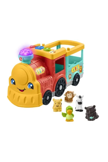 Fisher-Price Edukacyjny poci�g ze zwierz�tkami HHH93 Mattel