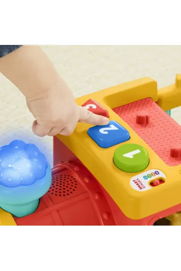 Fisher-Price Edukacyjny poci�g ze zwierz�tkami HHH93 Mattel