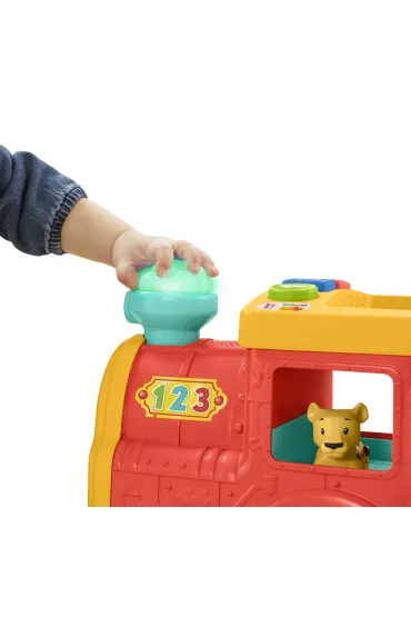 Fisher-Price Edukacyjny poci�g ze zwierz�tkami HHH93 Mattel