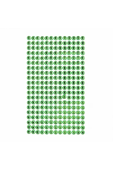 Dalprint Kryszta�ki samoprzylepne light green GRKR-056 6 mm 260 szt.