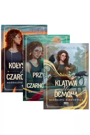 Pakiet Wilcza Jagoda. Tomy 1-3: Ko�ysanka dla czarownicy, Przys�uga dla Czarnoksi�nika, Kl�twa dla demona - Magdalena Kubasiewicz