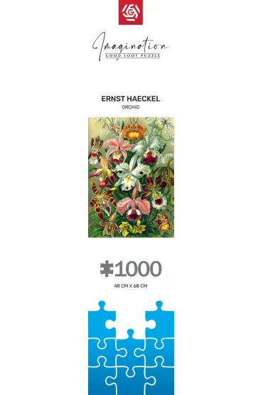 Puzzle 1000 el. Ernst Haeckel Orchidea / Orchid Good Loot