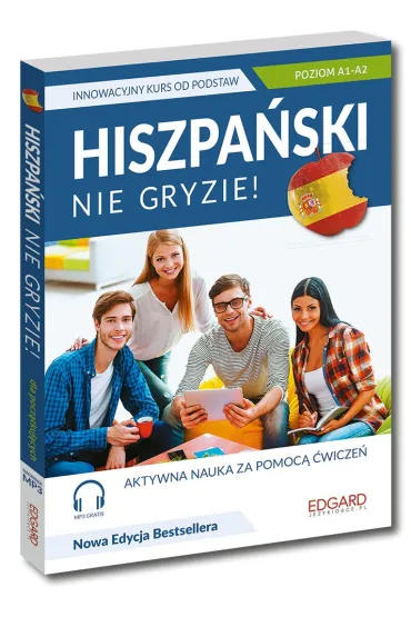 EDGARD. Hiszpa�ski nie gryzie! + mp3 wyd. 2022 (1) - Agnieszka Kowalewska 