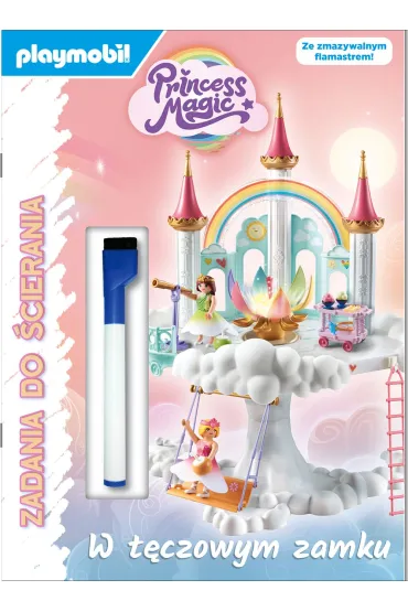 Playmobil Princess Magic. Zadania do �cierania. W t�czowym zamku