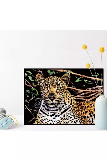 Twoje Hobby Leopard. Magiczna zdrapka - wydrapywanka 40.0 x 28.5 cm