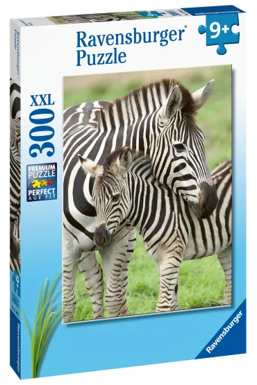 Puzzle 300 el. XXL Zebry Ravensburger