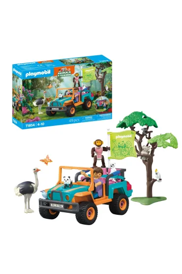 Playmobil Animals & Friends Kolorowe auto terenowe 71854