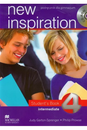 New Inspiration 4 GIM Podr�cznik. Intermediate. J�zyk angielski - Judy Garton-Sprenger, Philip Prowse