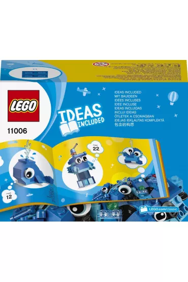 LEGO Classic Niebieskie klocki kreatywne 11006