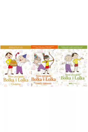 Pakiet Bolek i Lolek: Nowe przygody Bolka i Lolka, Urodziny, �owcy tajemnic - Gortat, Bonowicz