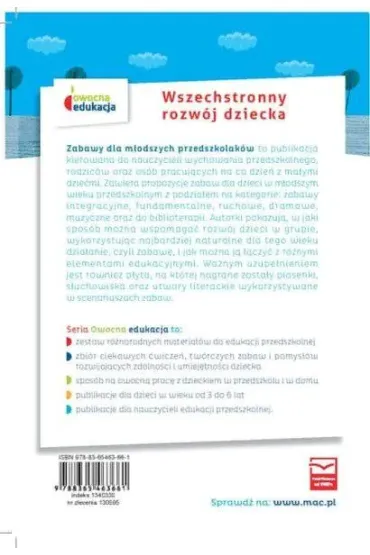 Zabawy m�odszego przedszkolaka