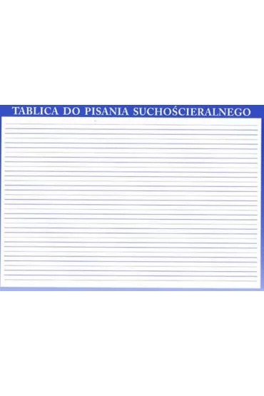 Tablica do pisania sucho�cieralnego