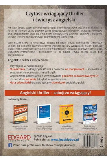 Angielski z �wiczeniami. Wall Street Story. C1 - Tom Law