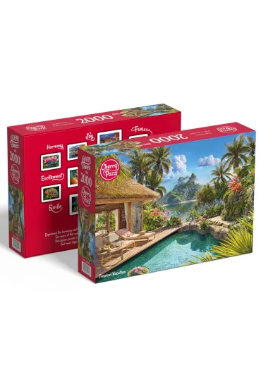 Puzzle 2000 el. Tropical Vacation CherryPazzi