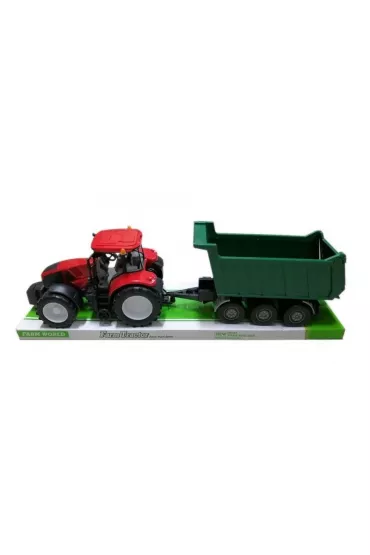 Traktor z maszyn� rolnicz� Macyszyn Toys