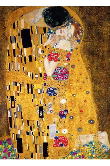Puzzle 1000 el. Gustav Klimt, Poca�unek Eurographics