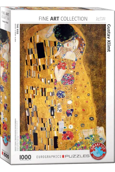 Puzzle 1000 el. Gustav Klimt, Poca�unek Eurographics