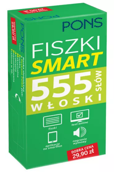 Fiszki Smart. 555 s��w. W�oski