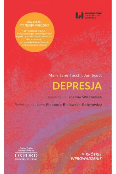 Depresja - Mary Jane  Tacchi, Scott Jan