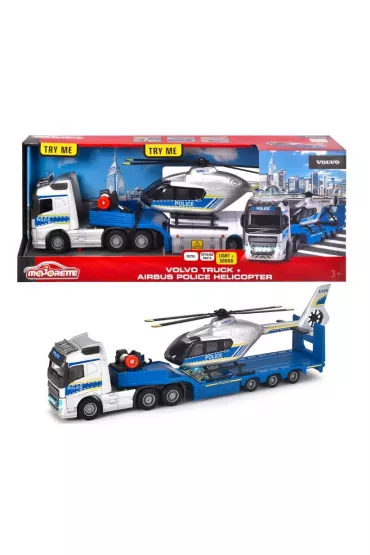 Majorette GS Volvo zestaw policyjny 35 cm�213716000038 Simba