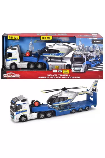 Majorette GS Volvo zestaw policyjny 35 cm�213716000038 Simba