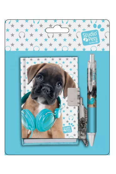 Paso Zestaw pamietnik z d�ugopisem Studio Pets PEL-3643