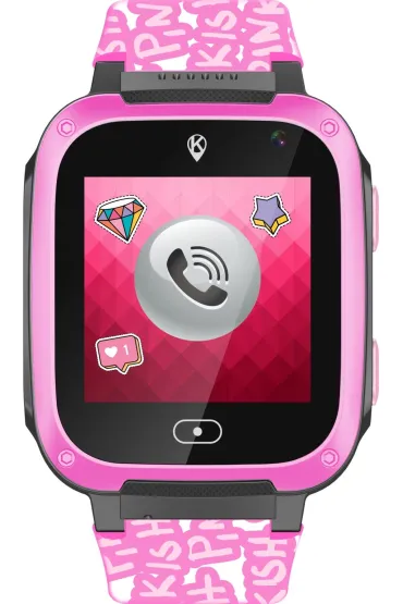 Smartwatch dla dziecka  KiDiZ Fiber r�owy