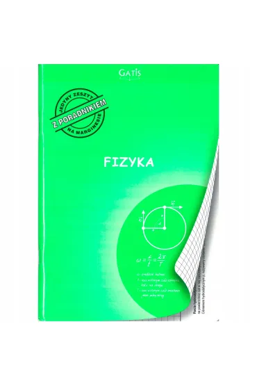 Gatis Zeszyt z poradnikiem A5 Fizyka kratka 60 kartek