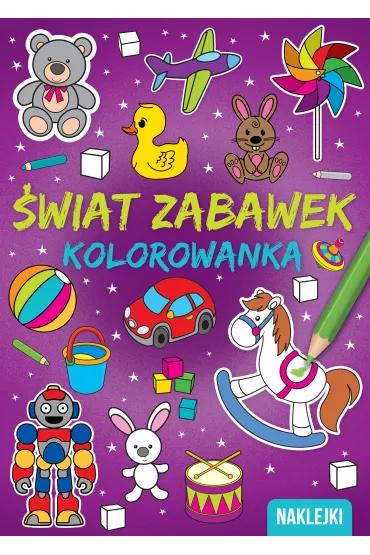 KOLOROWANKA A4 �wiat zabawek