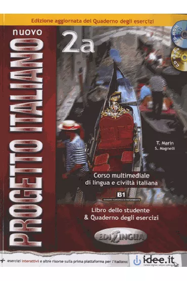 Progetto Italiano Nuovo 2A. Podr�cznik + �wiczenia + CD - Sandro Magnelli, Telis Marin