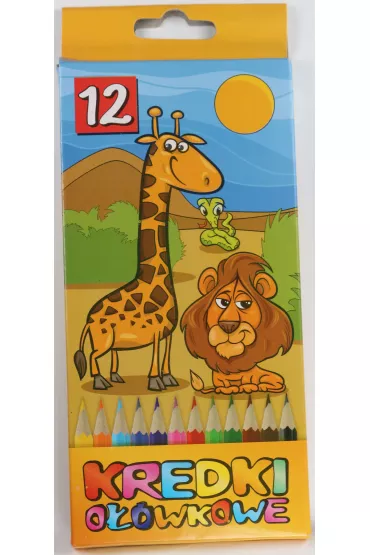Titanum Kredki o��wkowe 12 szt.