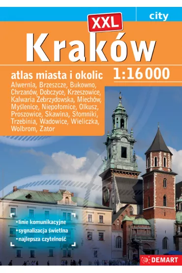 Krak�w XXL Atlas miasta i okolic