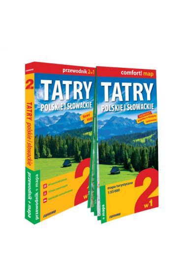 Tatry Polskie i Słowackie przewodnik 2w1 w.2024