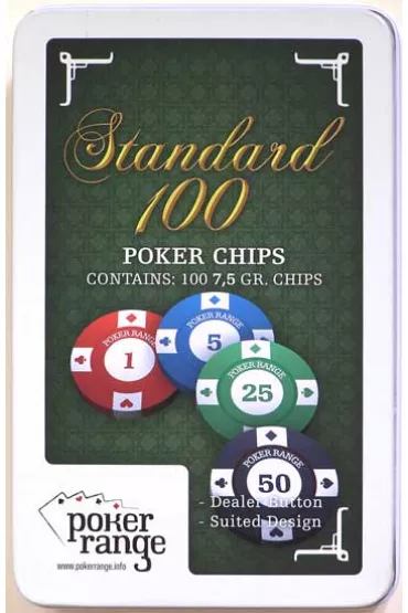 �etony pokerowe Mini Standard 100 szt. 7,5g