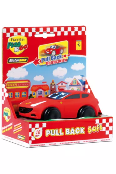 Ferrari GT Soft - Auto pull back * Tm Toys