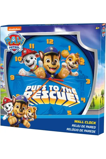 Psi Patrol Zegar �cienny Paw Patrol 25cm PW20002