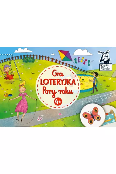 Kapitan Nauka. Gra Loteryjka. Pory roku. 4+ Edgard