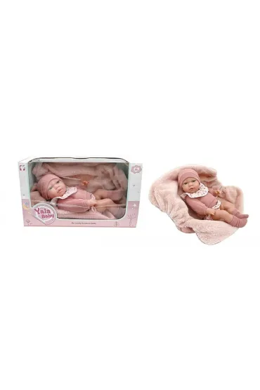 Lalka bobas z kocykiem 40cm Adar