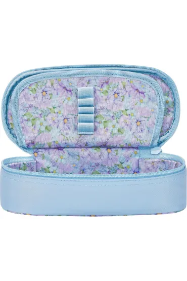Oxford Pi�rnik z klapk� Flowers niebieski
