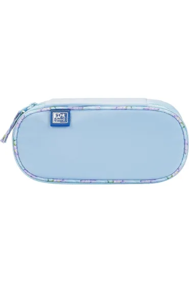Oxford Pi�rnik z klapk� Flowers niebieski
