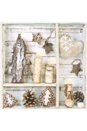 Serwetki Lunch Natural Eco Winter Decorations SDGW014701