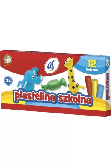 Astra Plastelina szkolna 12 kolor�w