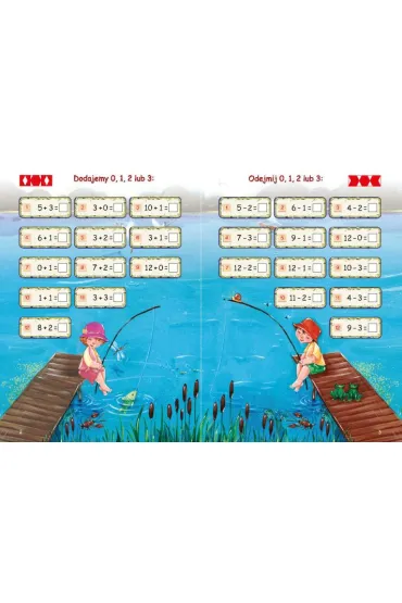 Dodawanie i odejmowanie w zakresie 12. Matematyka na weso�o. Tom 1 - Dorota Cudnik