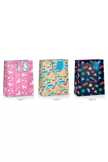 Pan Dragon Torba prezentowa Kids MIX 45x33x10cm