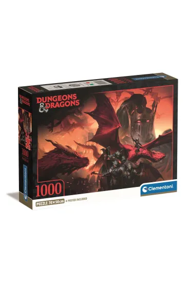 Puzzle 1000 el. Dungeons & Dragons 39914 Clementoni